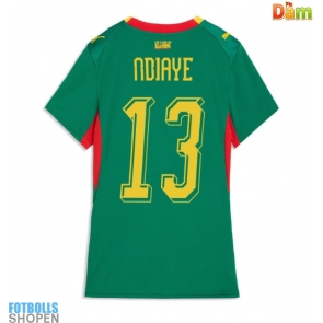 Billiga Senegal Iliman Ndiaye #13 Bortatröja Dam VM 2026 Kortärmad